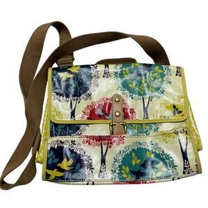 Fossil Vintage Key Per Bird Cage Cross Body Bag Coated Canvas (slight mark)